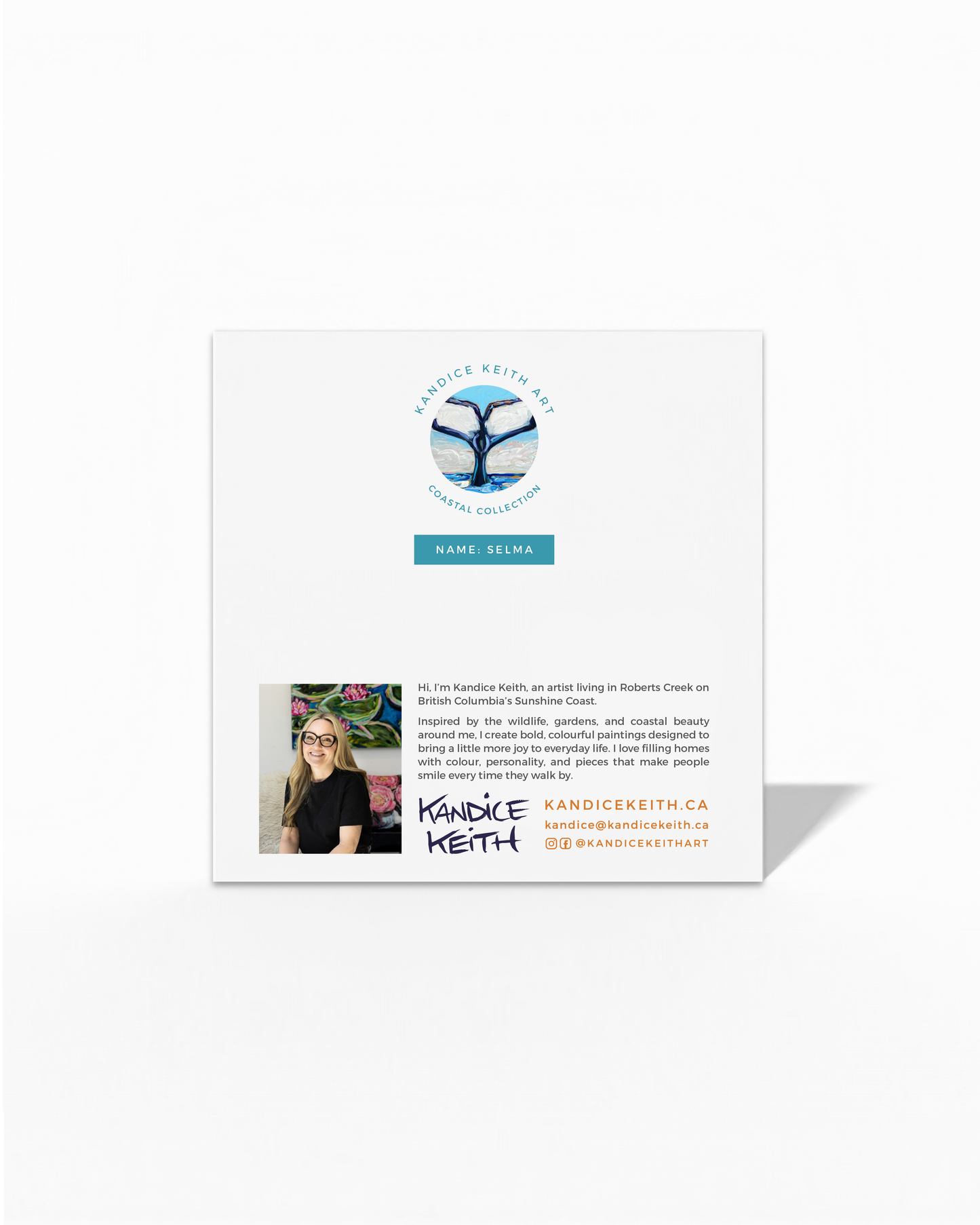Selma Greeting Card
