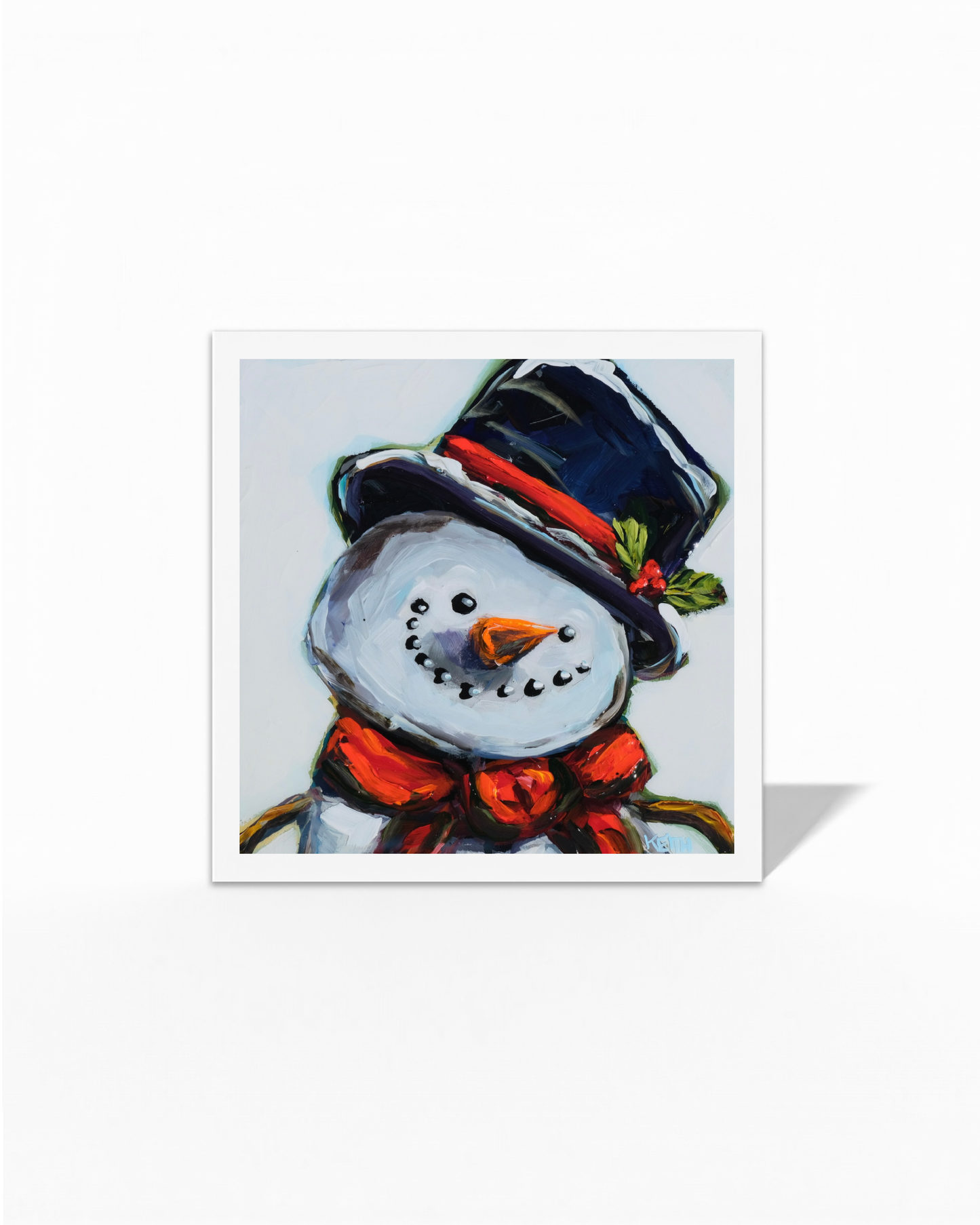 Frosty Greeting Card
