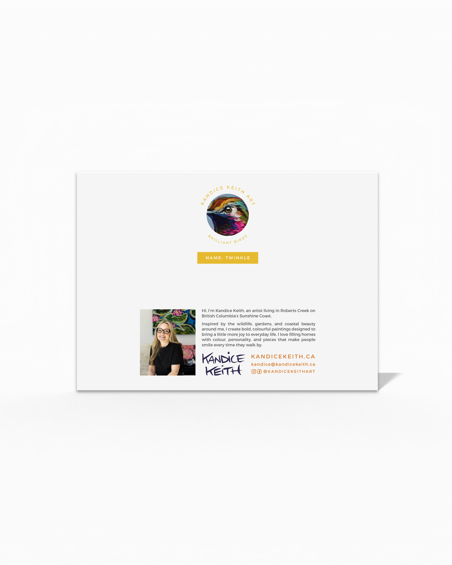 Twinkle Greeting Card
