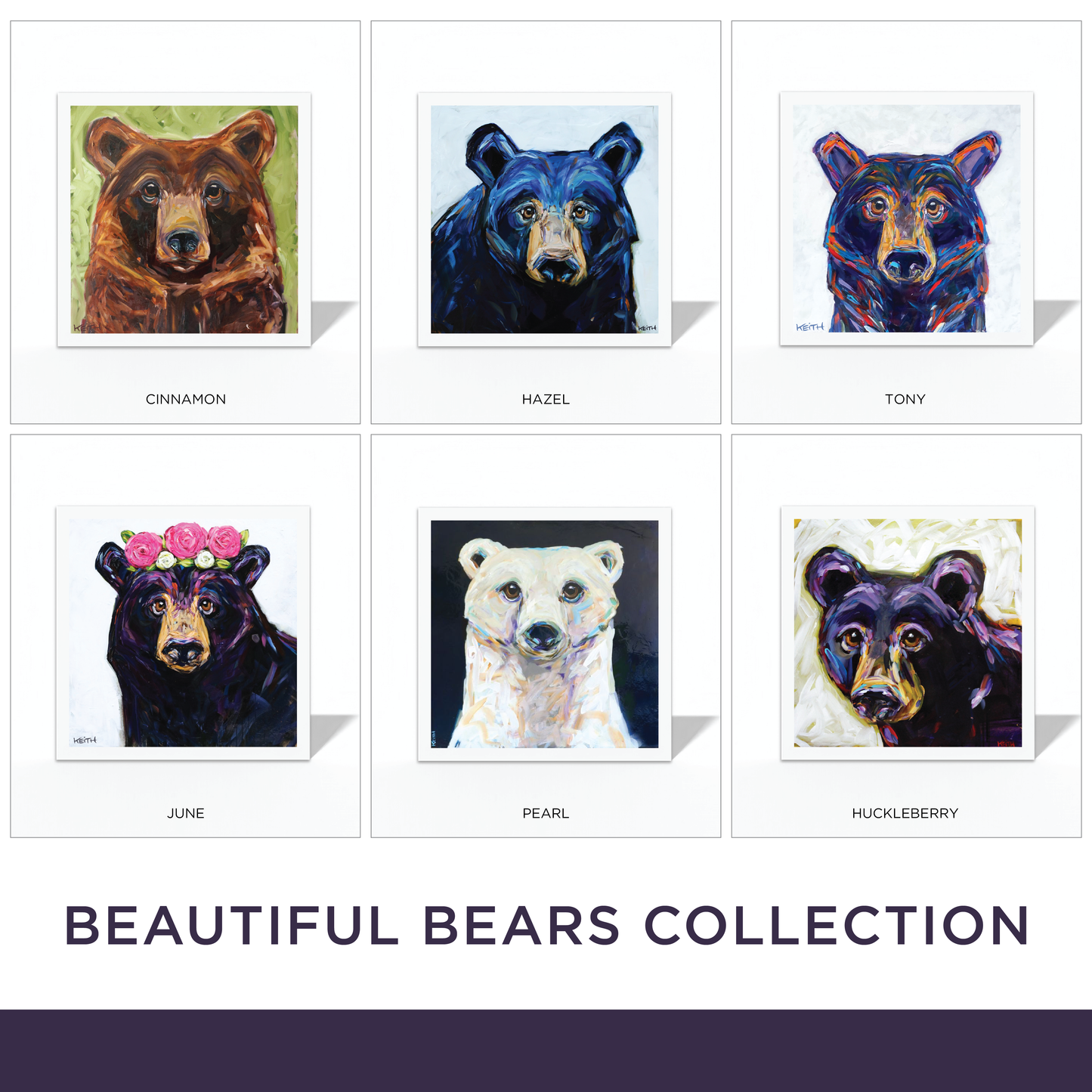 Beautiful Bears Greeting Card Collection